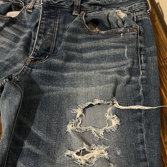 American Eagle Outfitters Dark Wash Boyfriend Jeans - Picture 4 of 7